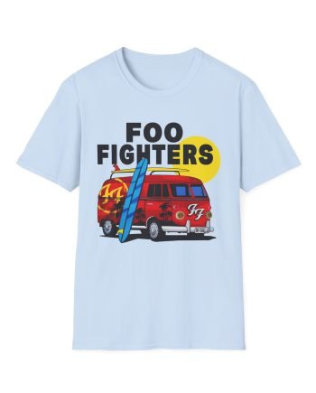 Foo Fighters Split Window Unisex Softstyle T-Shirt