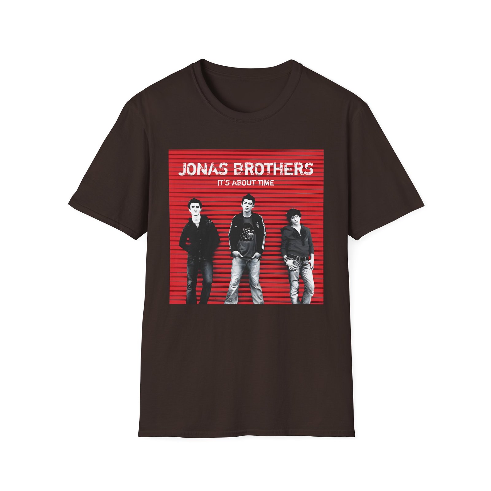 Jonas Brothers It's About Time Unisex Softstyle T-Shirt