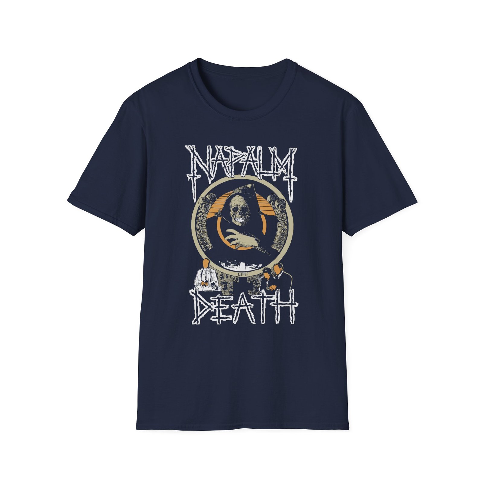 Napalm Death Life? Unisex Softstyle T-Shirt