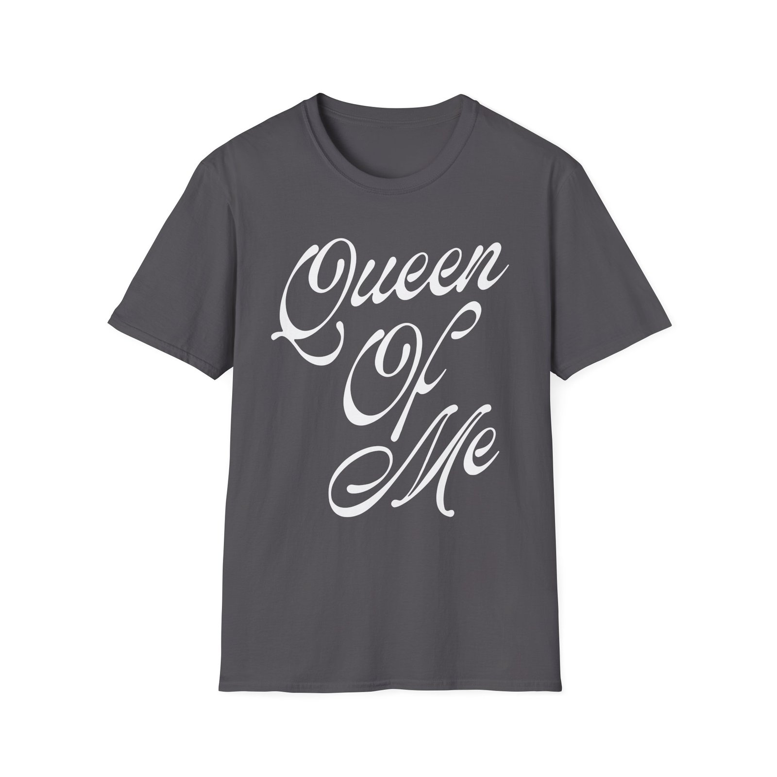 ST Queen of Me Script Unisex Softstyle T-Shirt