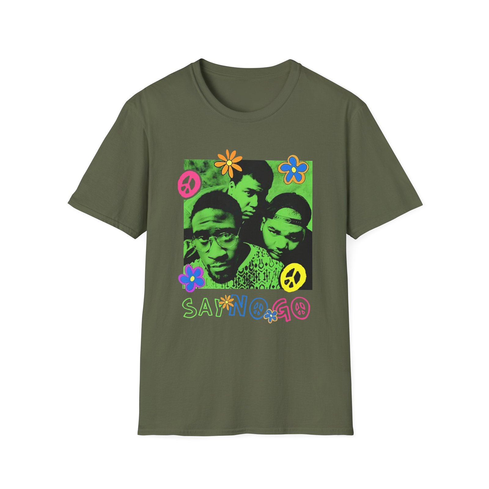 De La Soul Say No Go Photo Unisex Softstyle T-Shirt