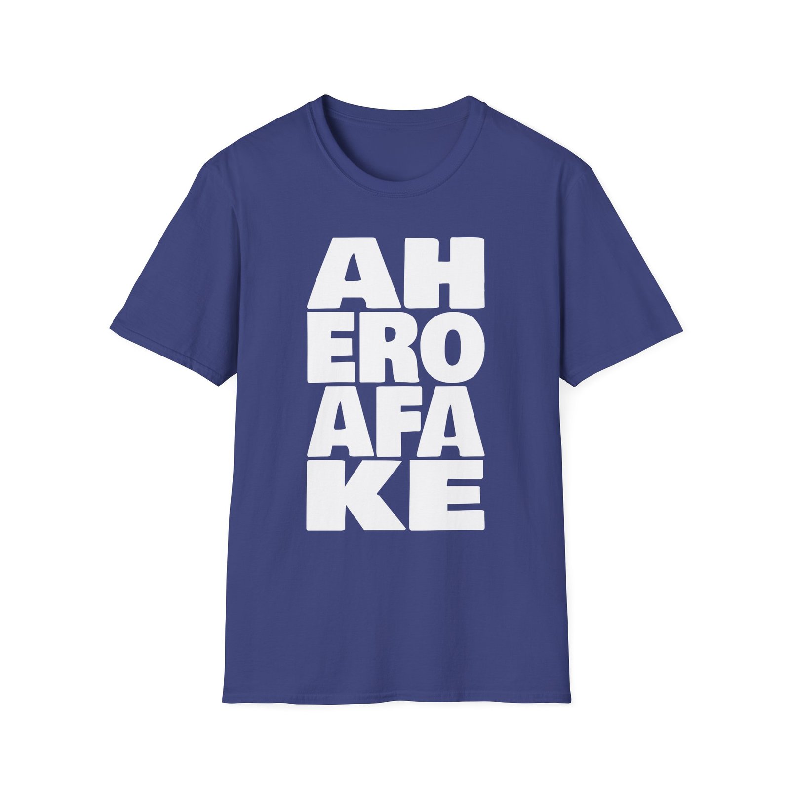 A Hero a Fake Unisex Softstyle T-Shirt