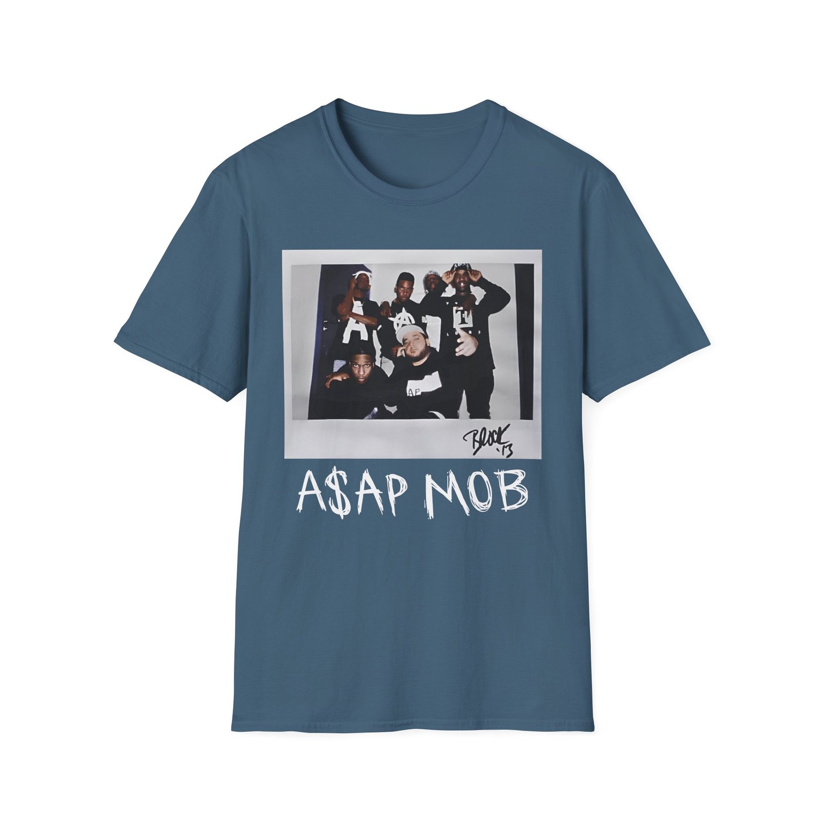 ASAP Rocky Mob Og 2015 Block 13 Unisex Softstyle T-Shirt