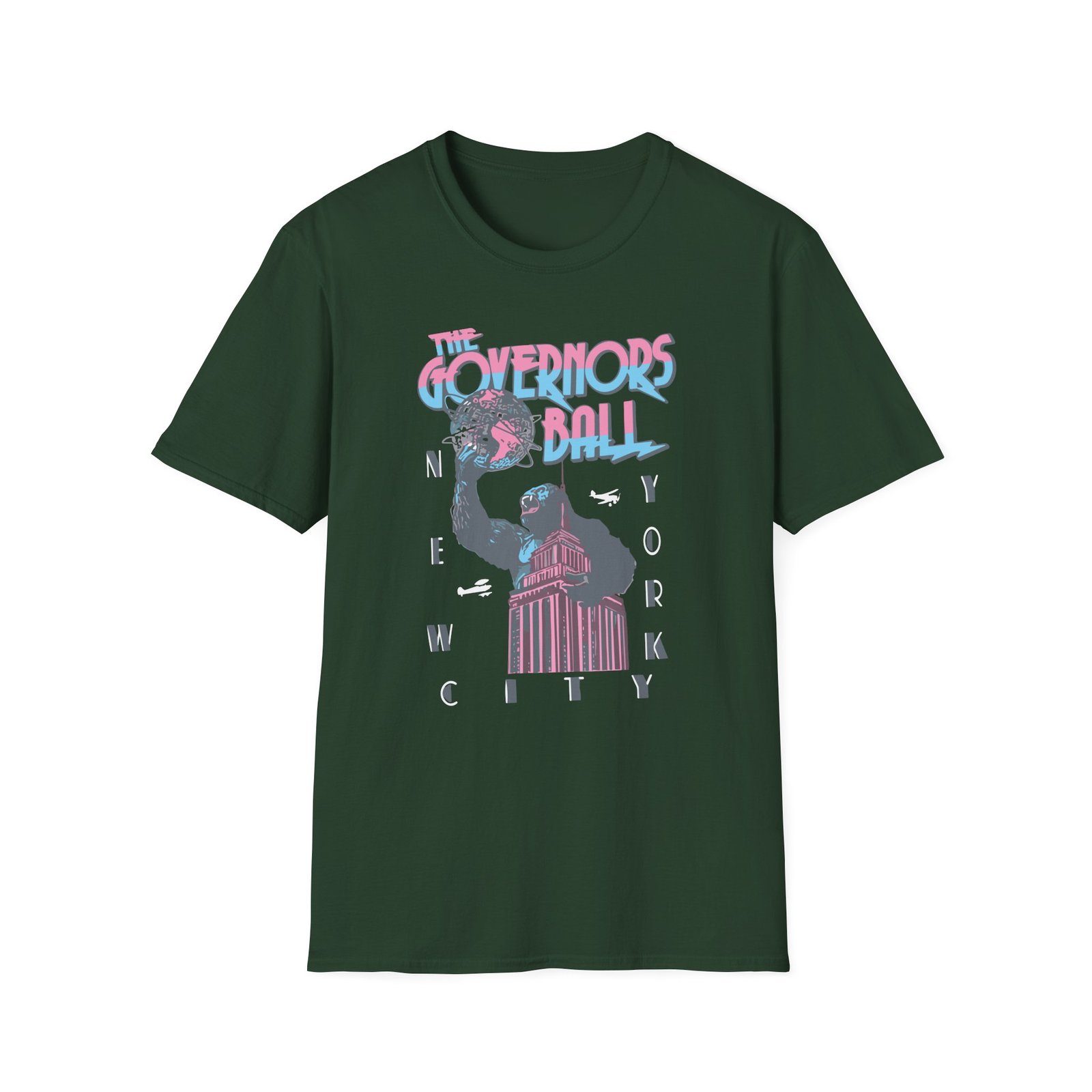 Gov Ball King Kong Unisex Softstyle T-Shirt