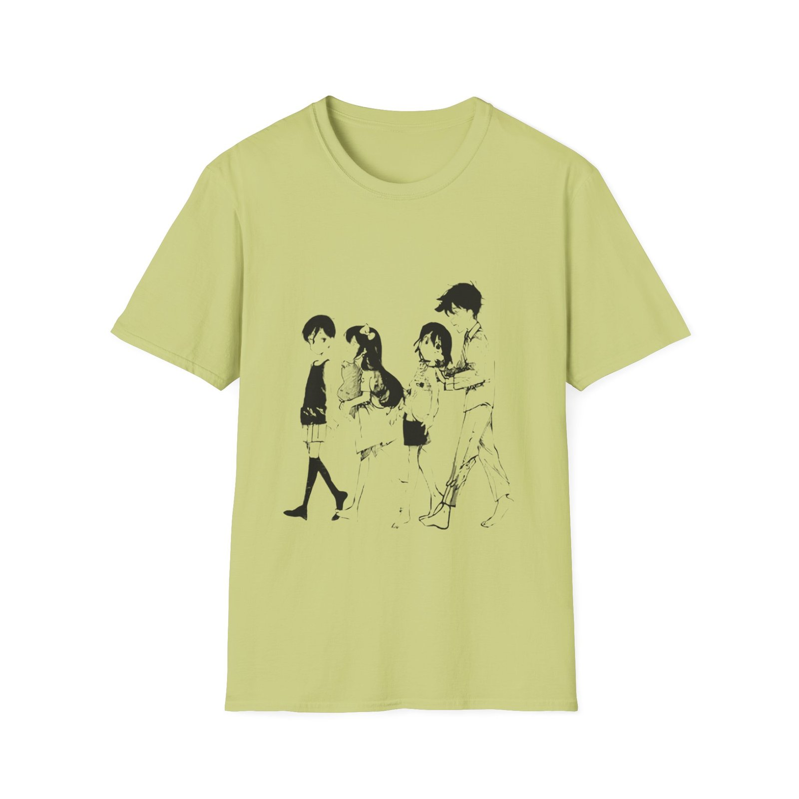 Omori Walk Along Unisex Softstyle T-Shirt