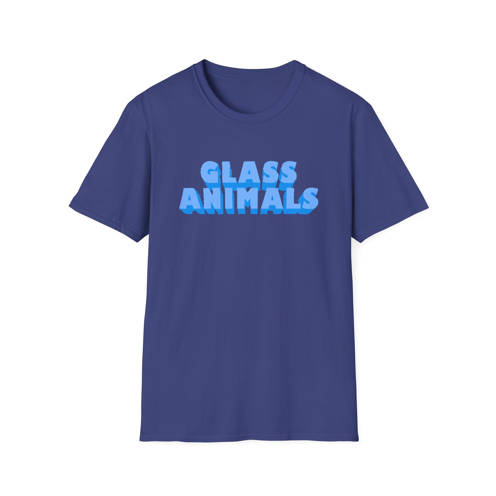 Glass Animals Wavey Logo Unisex Softstyle T-Shirt
