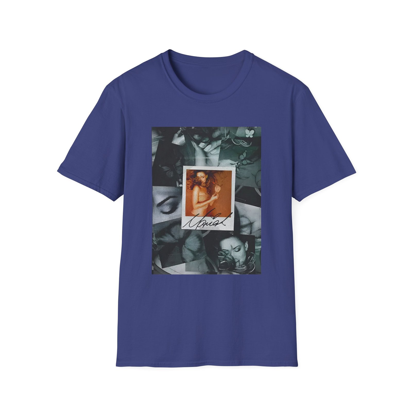 Mariah Carey Butterfly Collage Unisex Softstyle T-Shirt