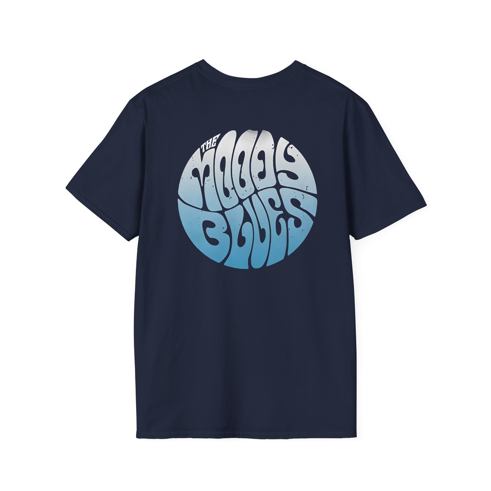 The Moody Blues Retro Circle Unisex Softstyle T-Shirt