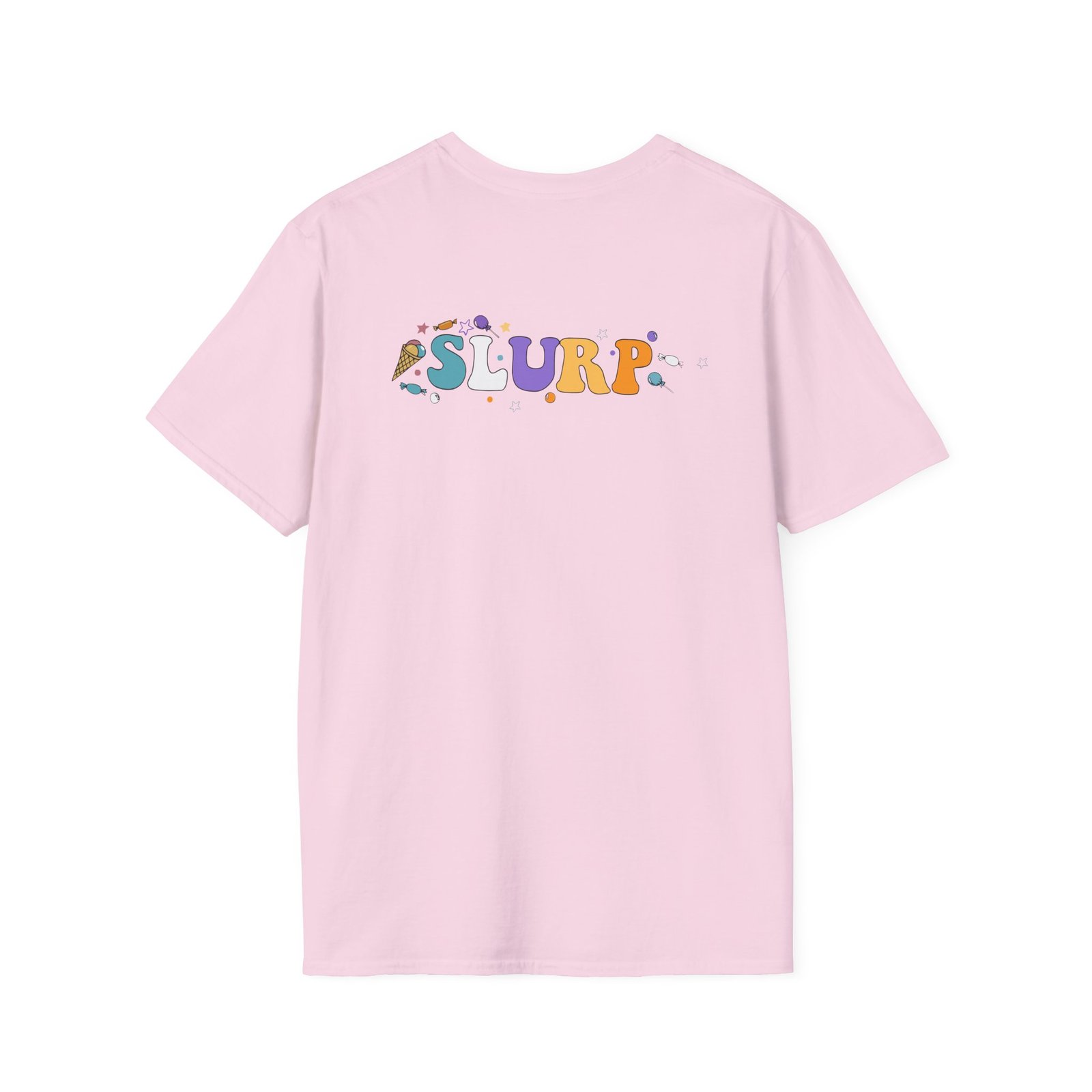 Derkslurp Smiley Face Unisex Softstyle T-Shirt