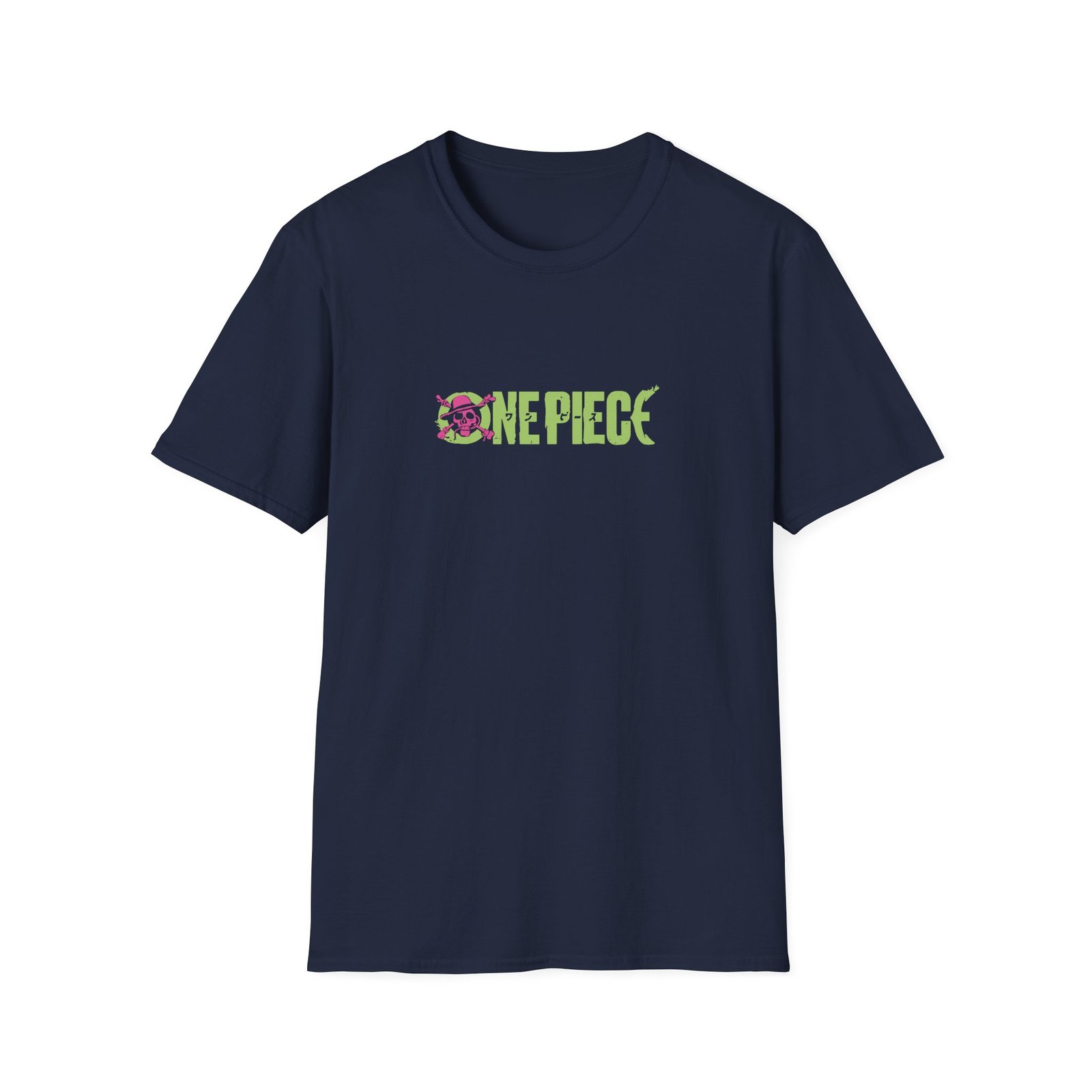 One Piece Main Logo Unisex Softstyle T-Shirt