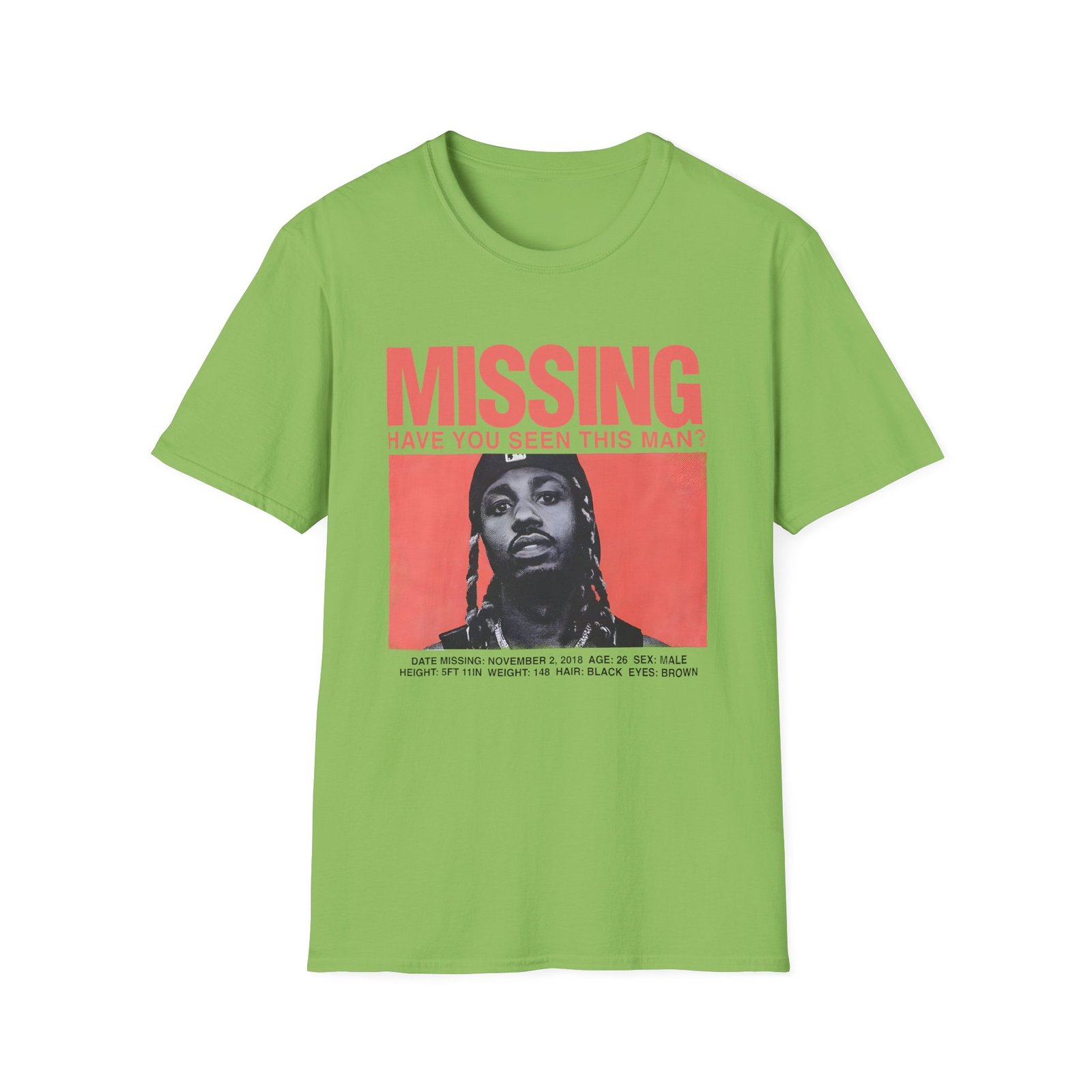 Metro Boomin Missing Poster Unisex Softstyle T-Shirt