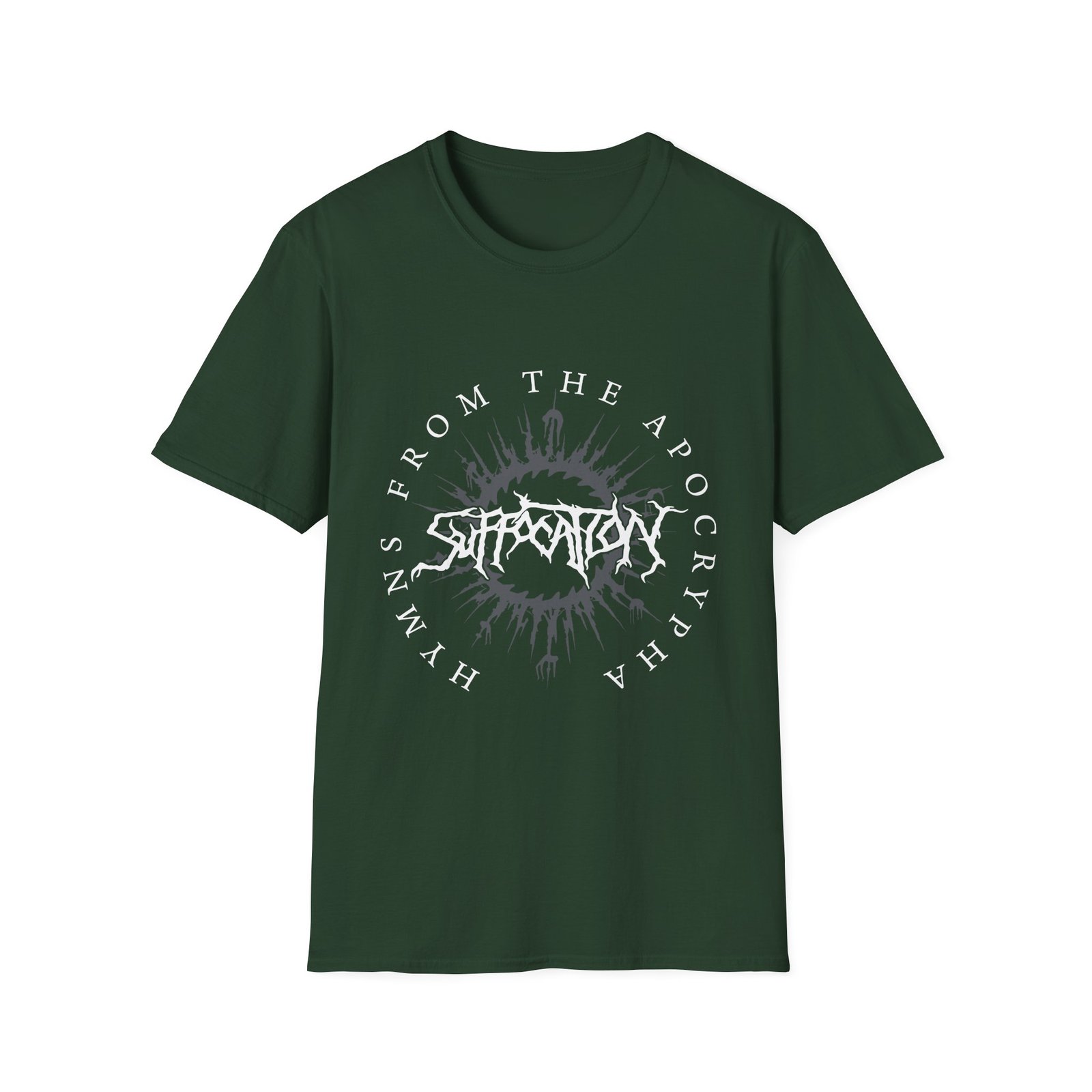 Suffocation Hymns Logo Unisex Softstyle T-Shirt