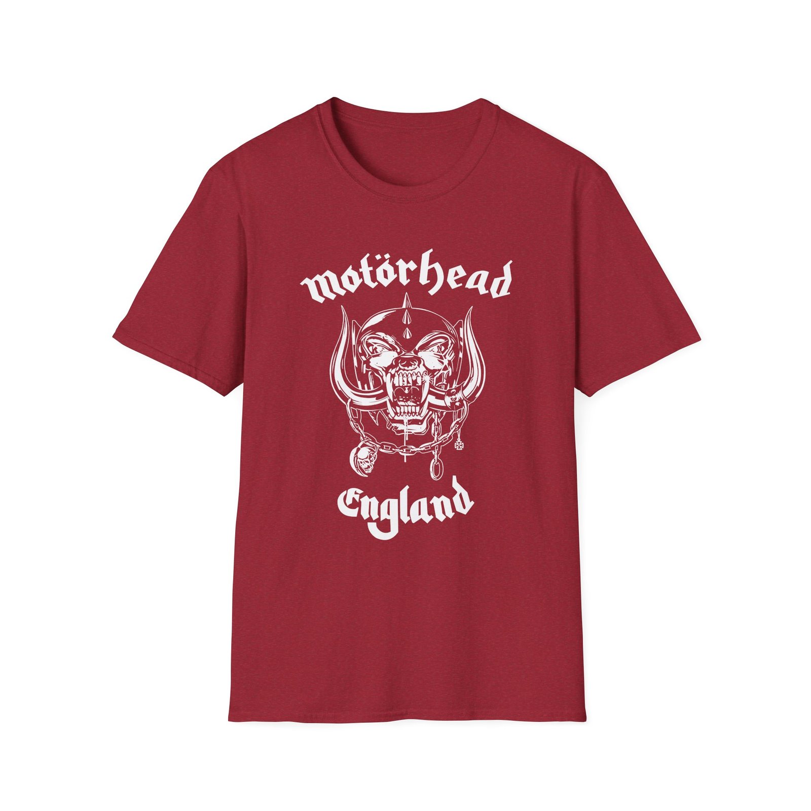 Motorhead England Lounge Unisex Softstyle T-Shirt