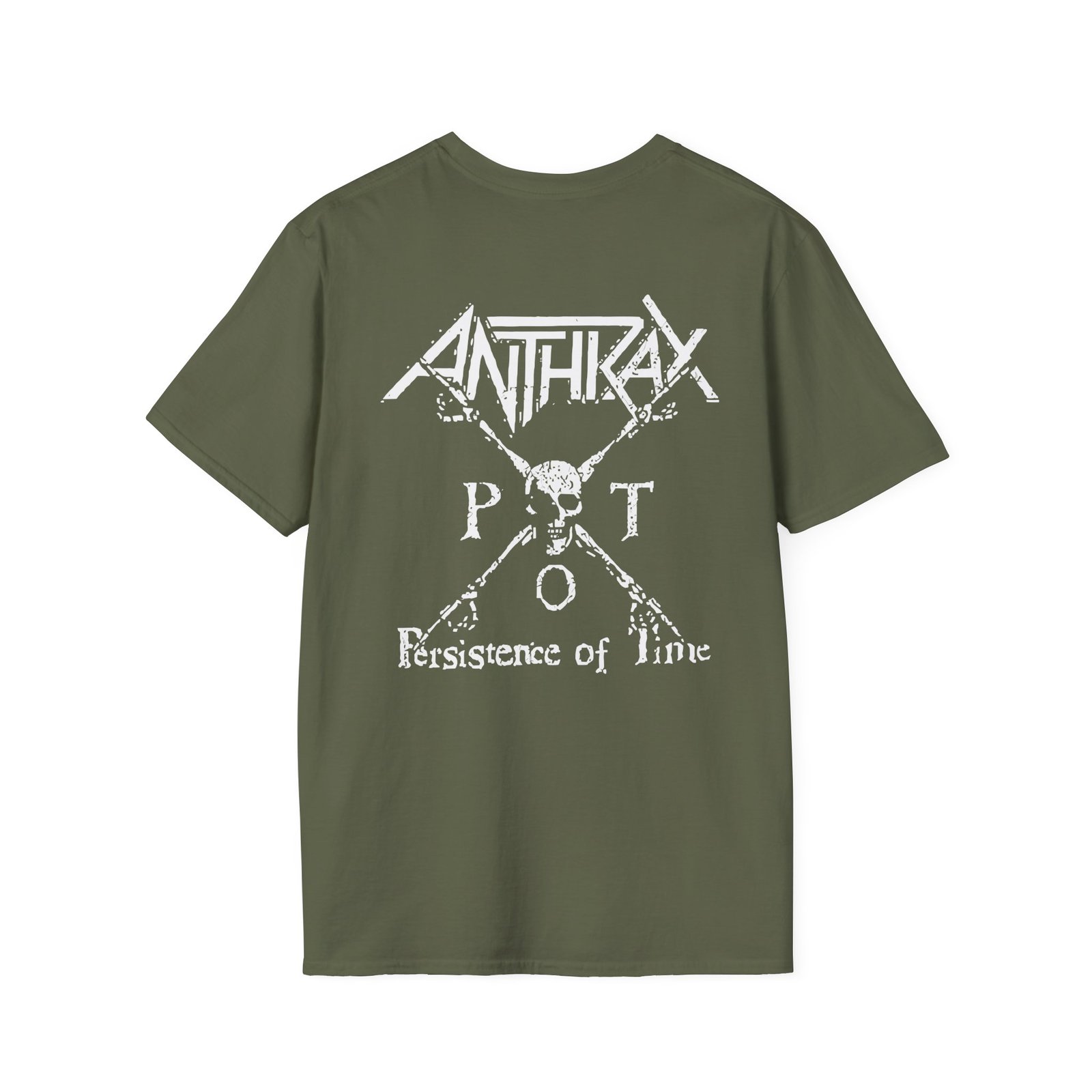 Anthrax Broken Clock Unisex Softstyle T-Shirt