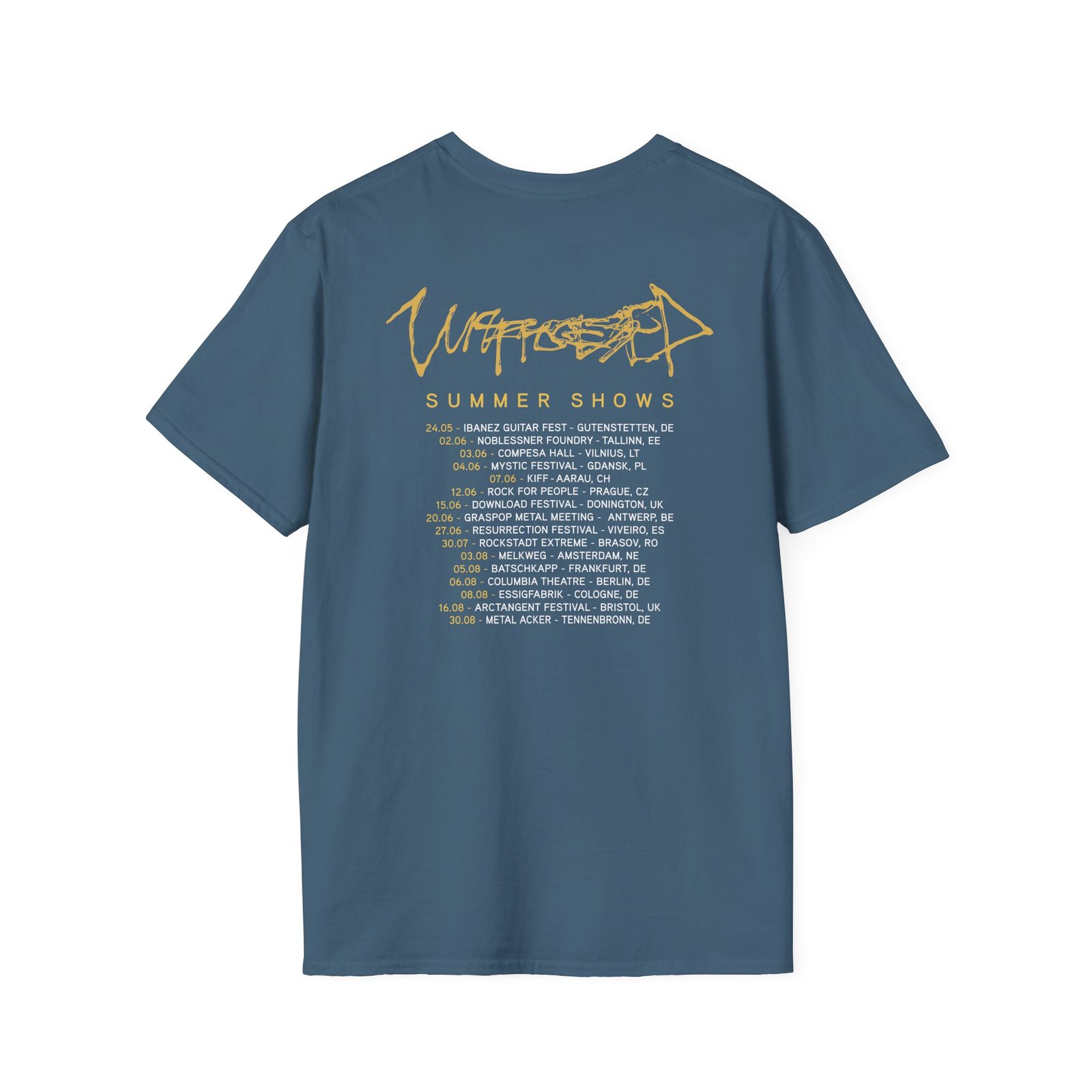 Unprocessed Summer Shows 2025 Unisex Softstyle T-Shirt