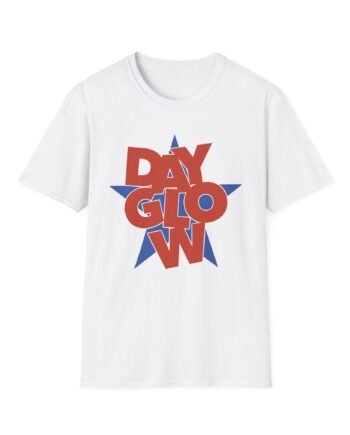 Dayglow Stacked Unisex Softstyle T-Shirt
