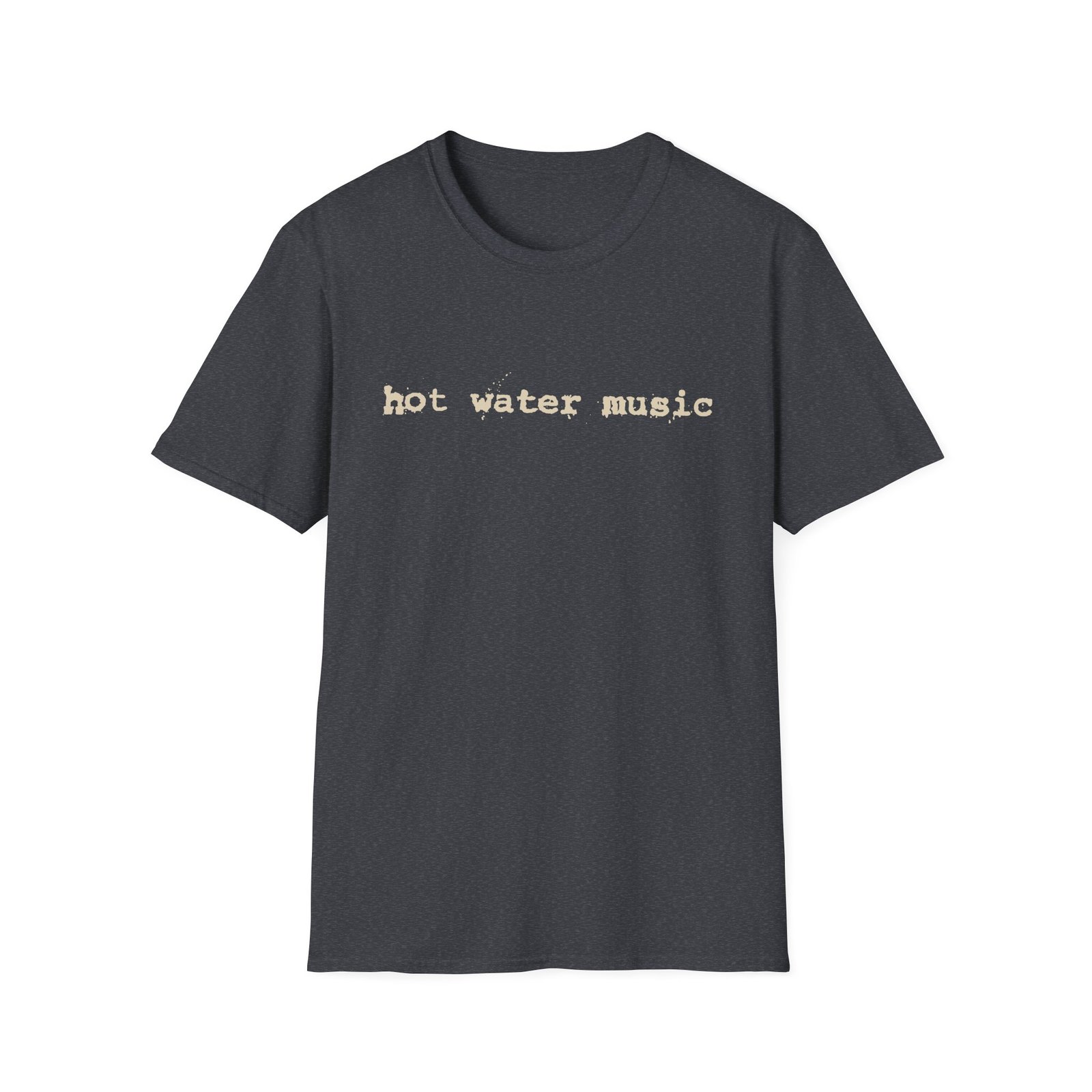 Hot Water Music Logo Unisex Softstyle T-Shirt