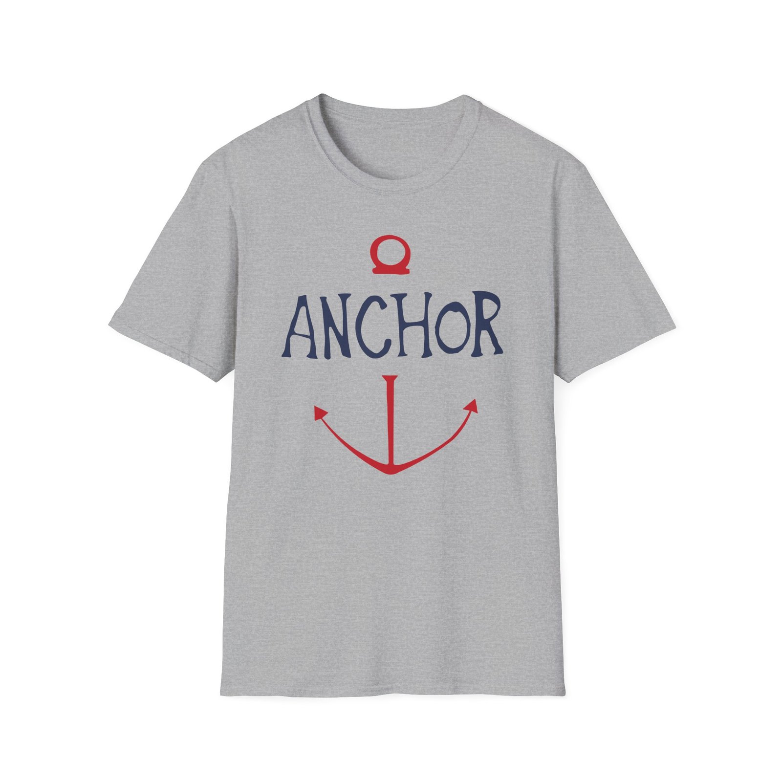 One Piece Anchor Unisex Softstyle T-Shirt