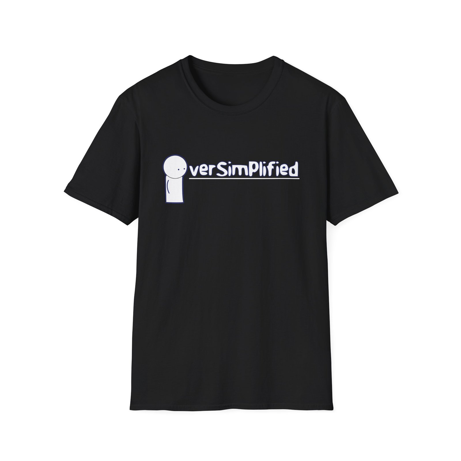 Oversimplified Logo Unisex Softstyle T-Shirt