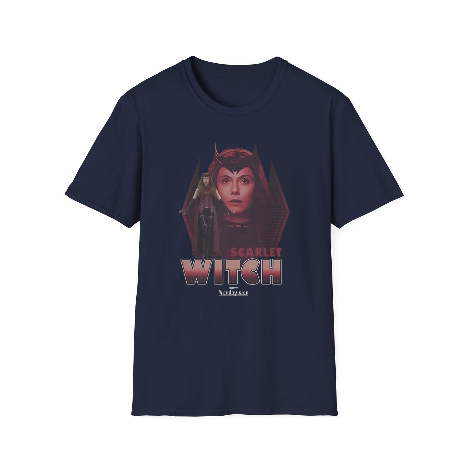 Marvel Wandavision Scarlet Witch Unisex Softstyle T-Shirt