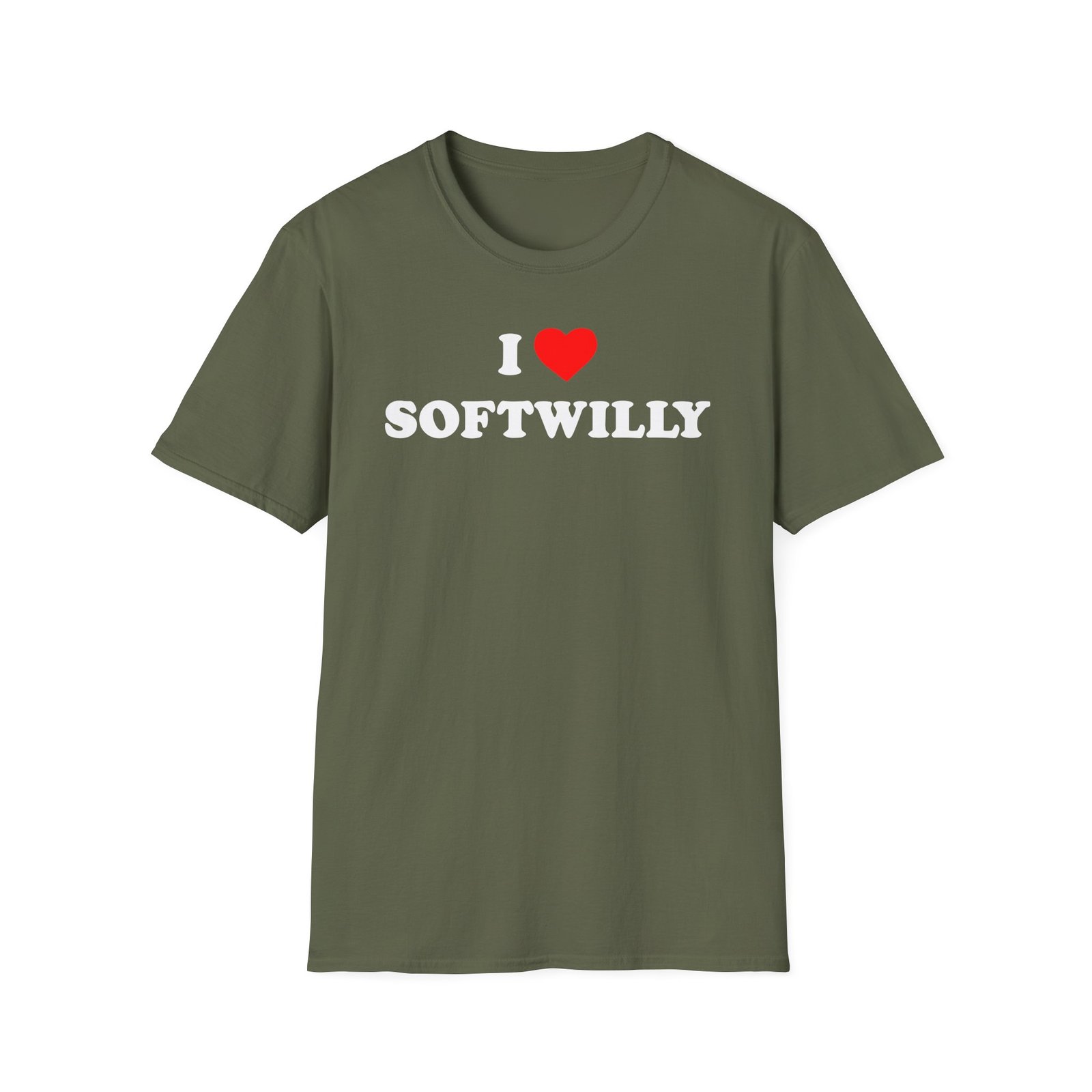Softwilly I Love Softwilly Unisex Softstyle T-Shirt