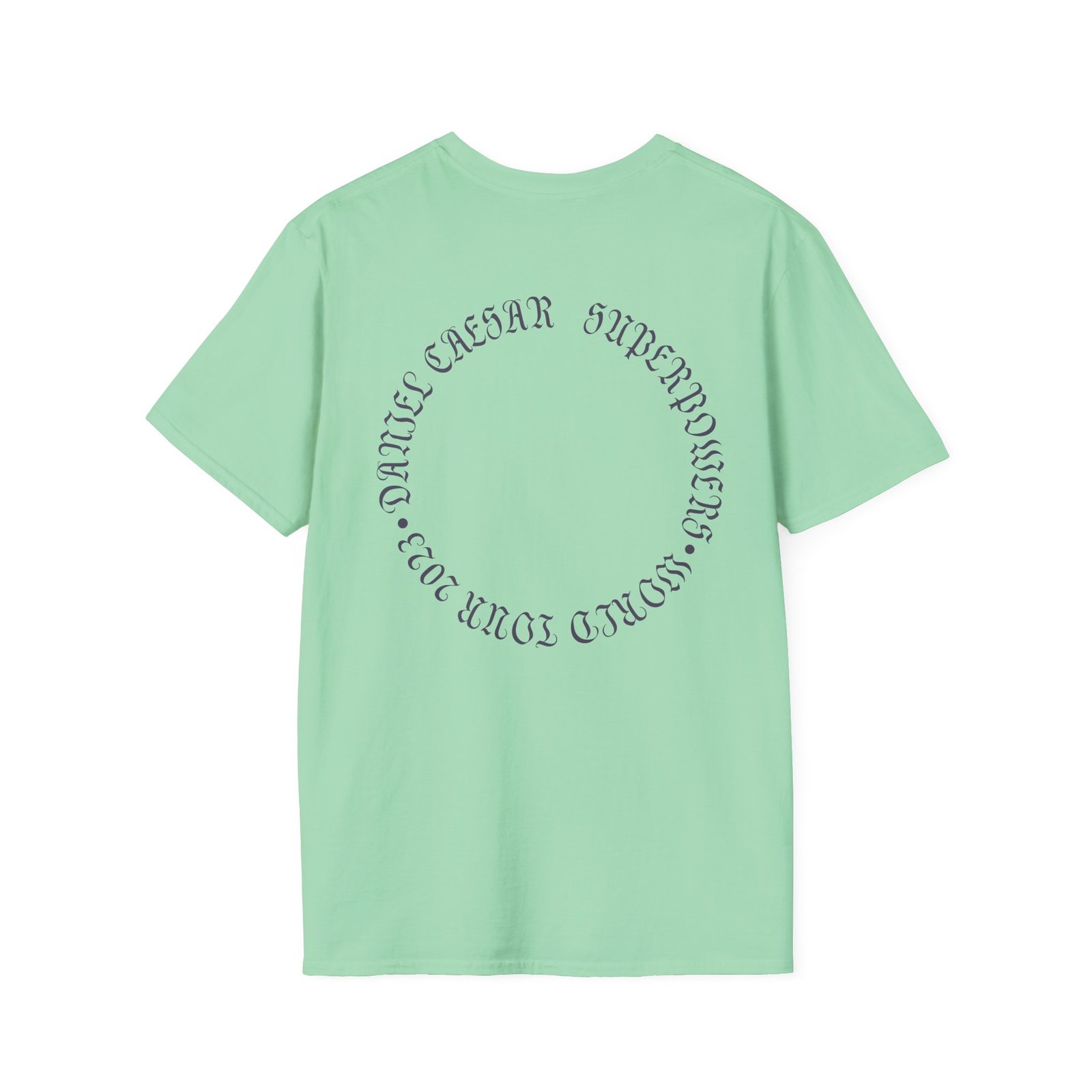 Daniel Caesar Superpowers World Tour Unisex Softstyle T-Shirt