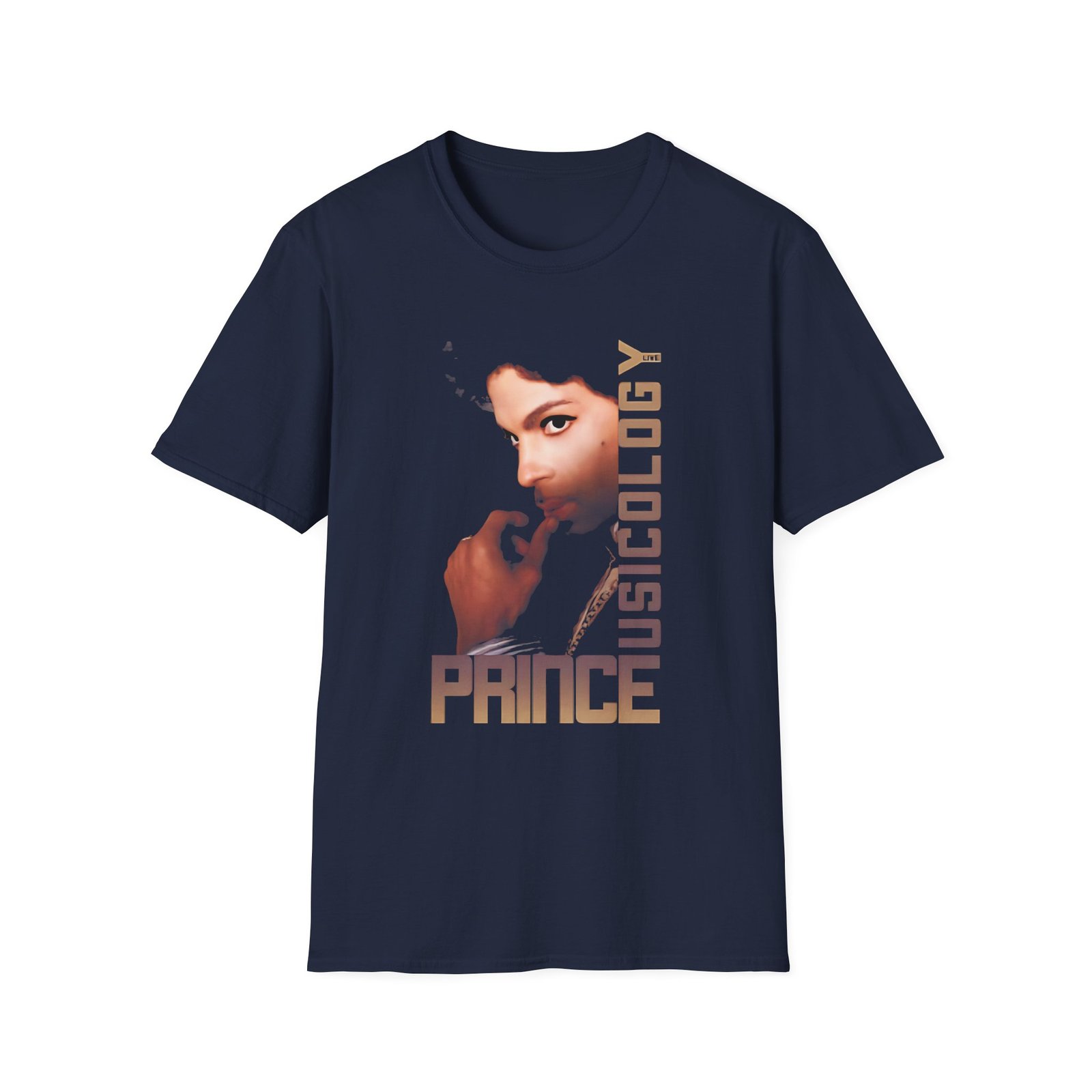 Prince Musicology Album Cover Unisex Softstyle T-Shirt