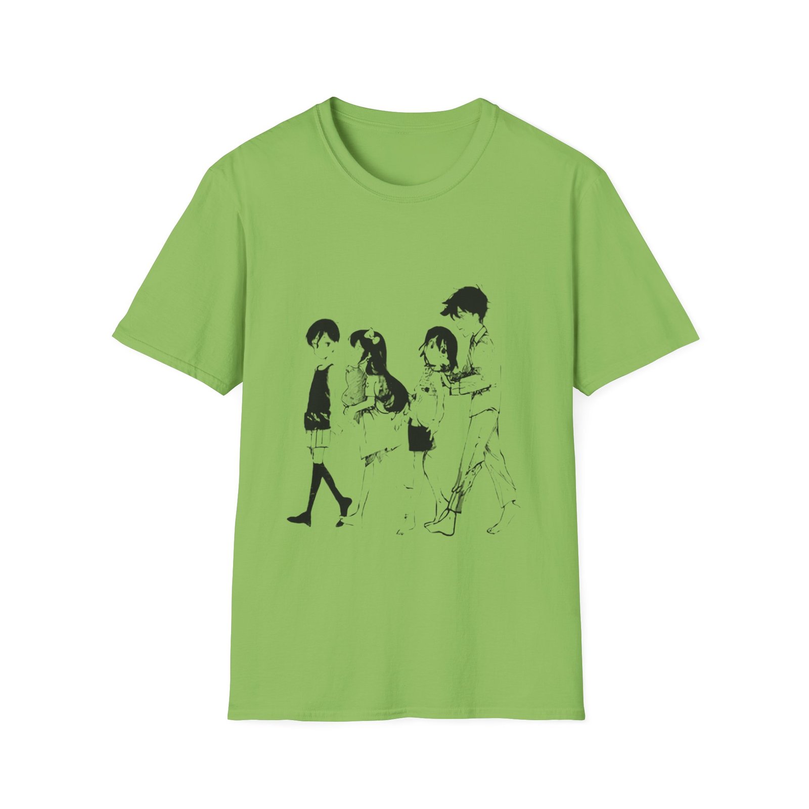 Omori Walk Along Unisex Softstyle T-Shirt