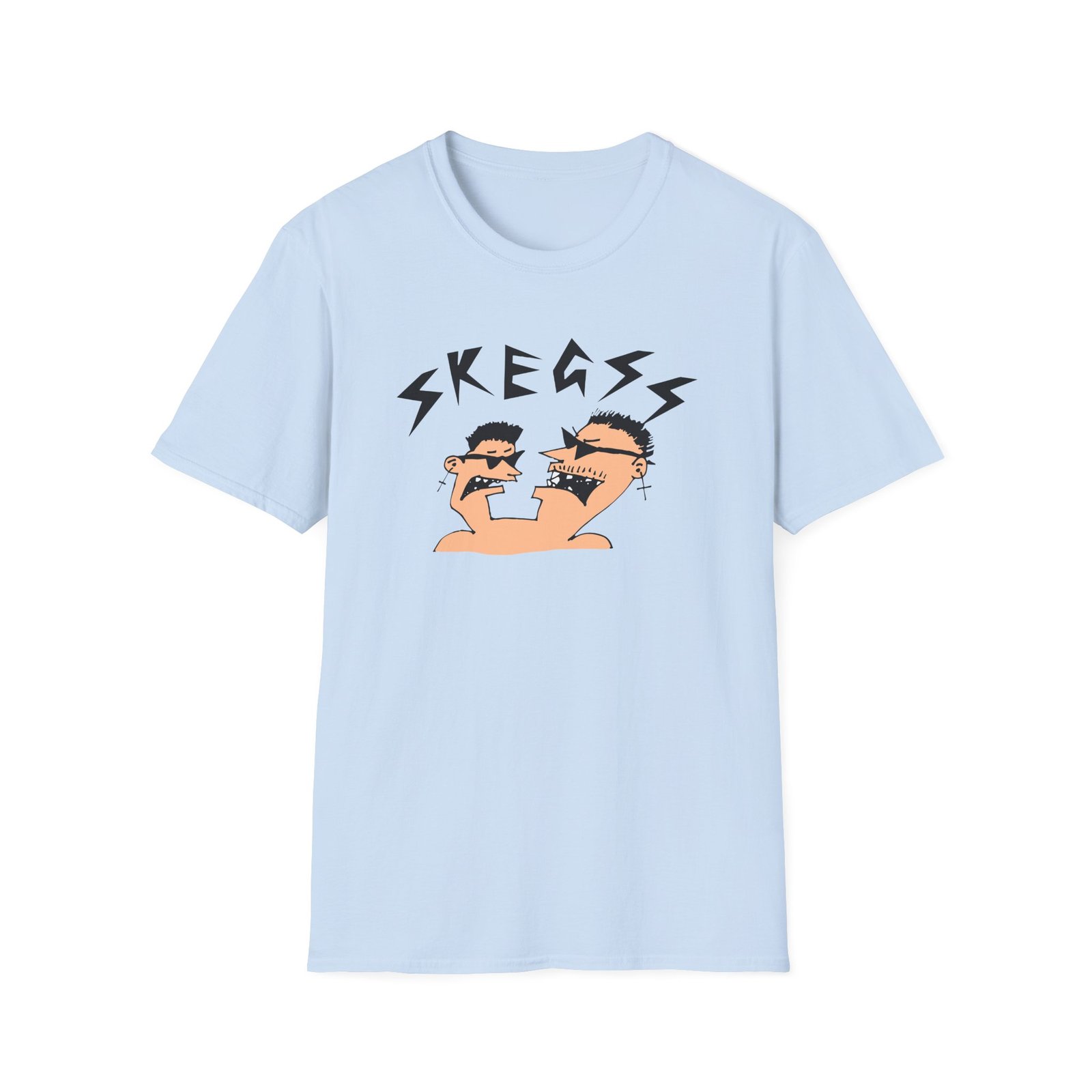 Skegss Two Heads Unisex Softstyle T-Shirt
