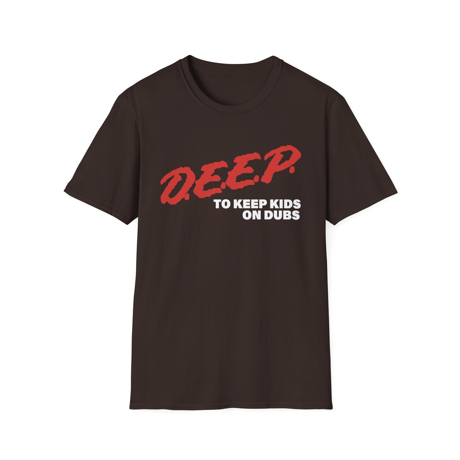 Deep Dark Dangerous Unisex Softstyle T-Shirt