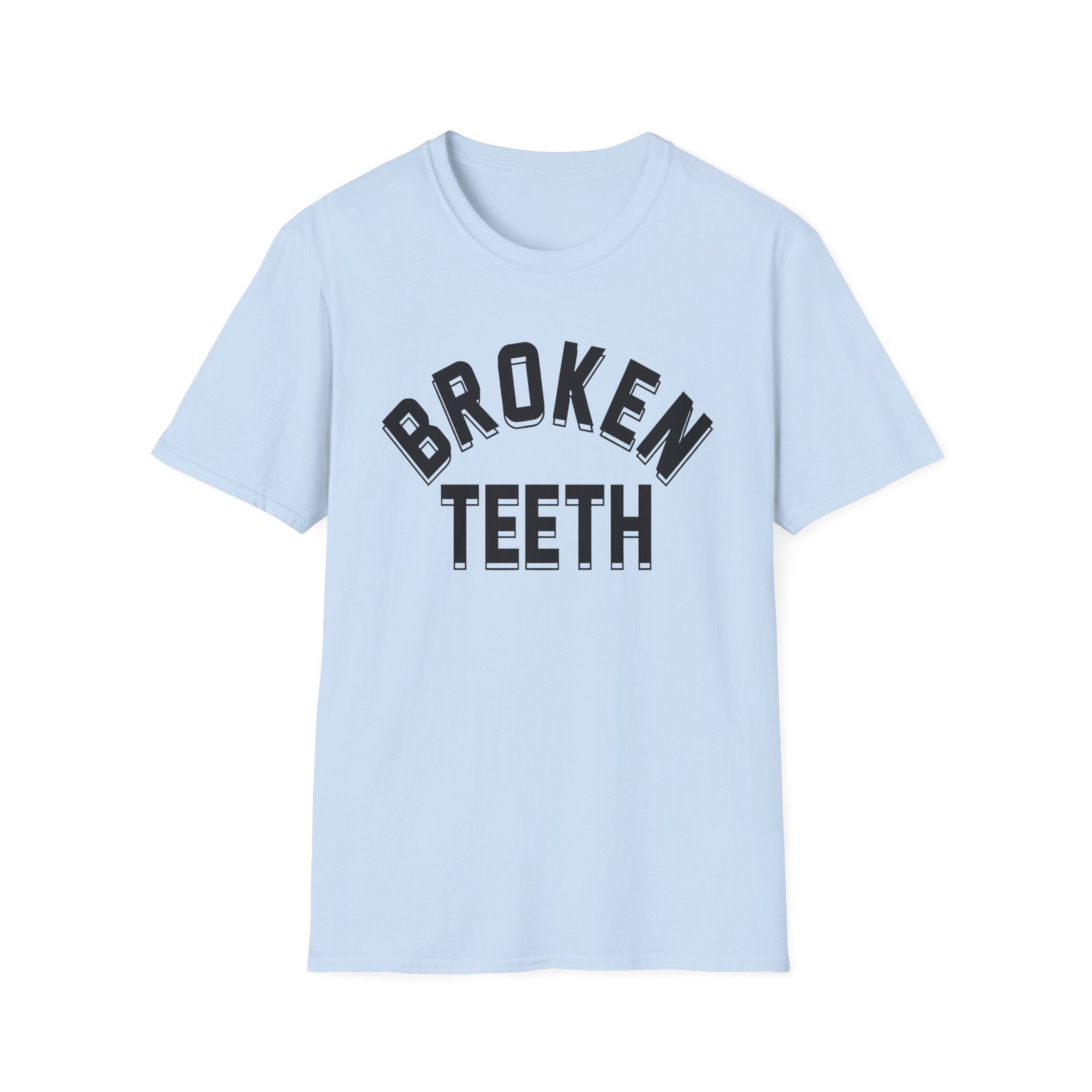 Broken Teeth Snake Unisex Softstyle T-Shirt