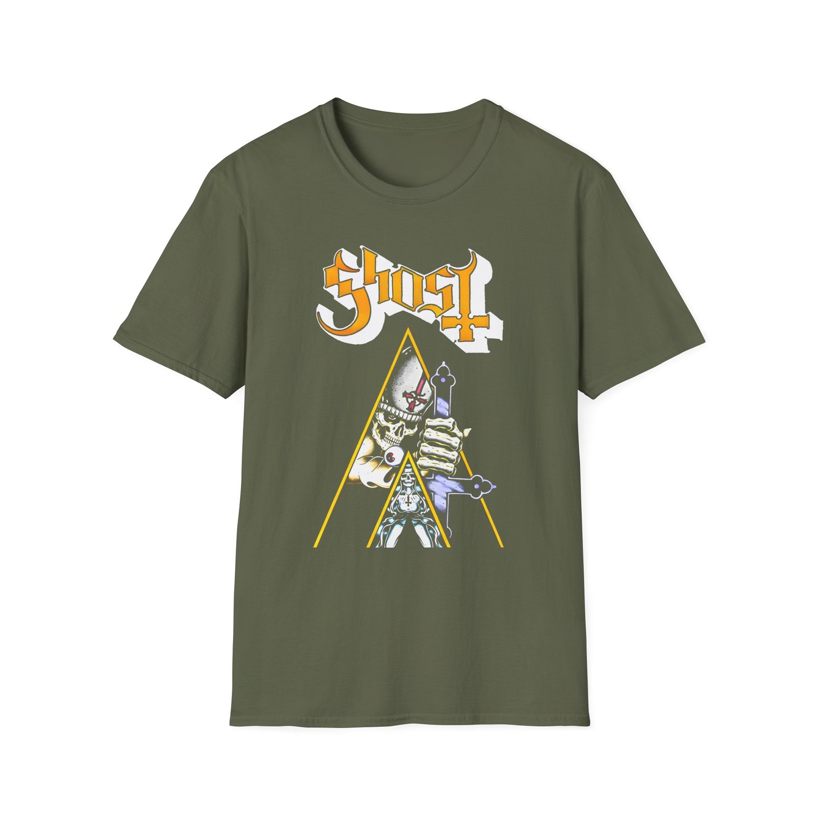Ghost Band Unisex Softstyle T-Shirt