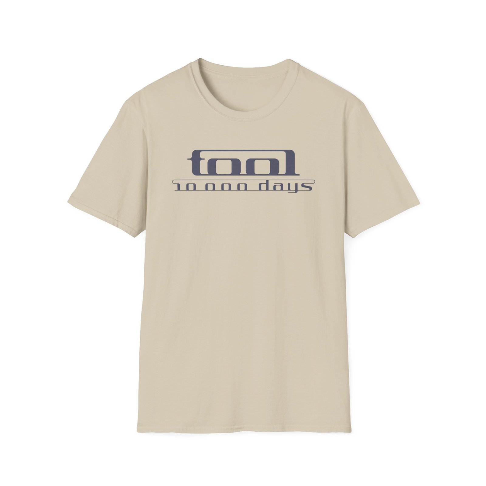 Tool 10,000 Days Logo Unisex Softstyle T-Shirt