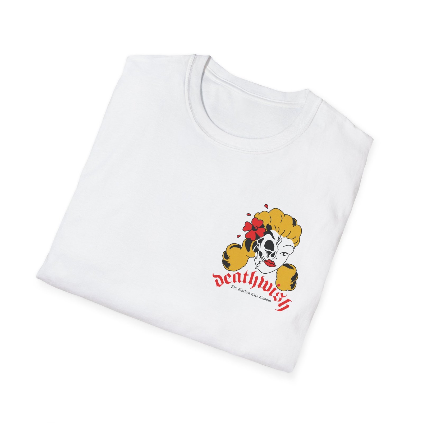 Deathwish The Ghost City Ghouls unisex softstyle t-shirt