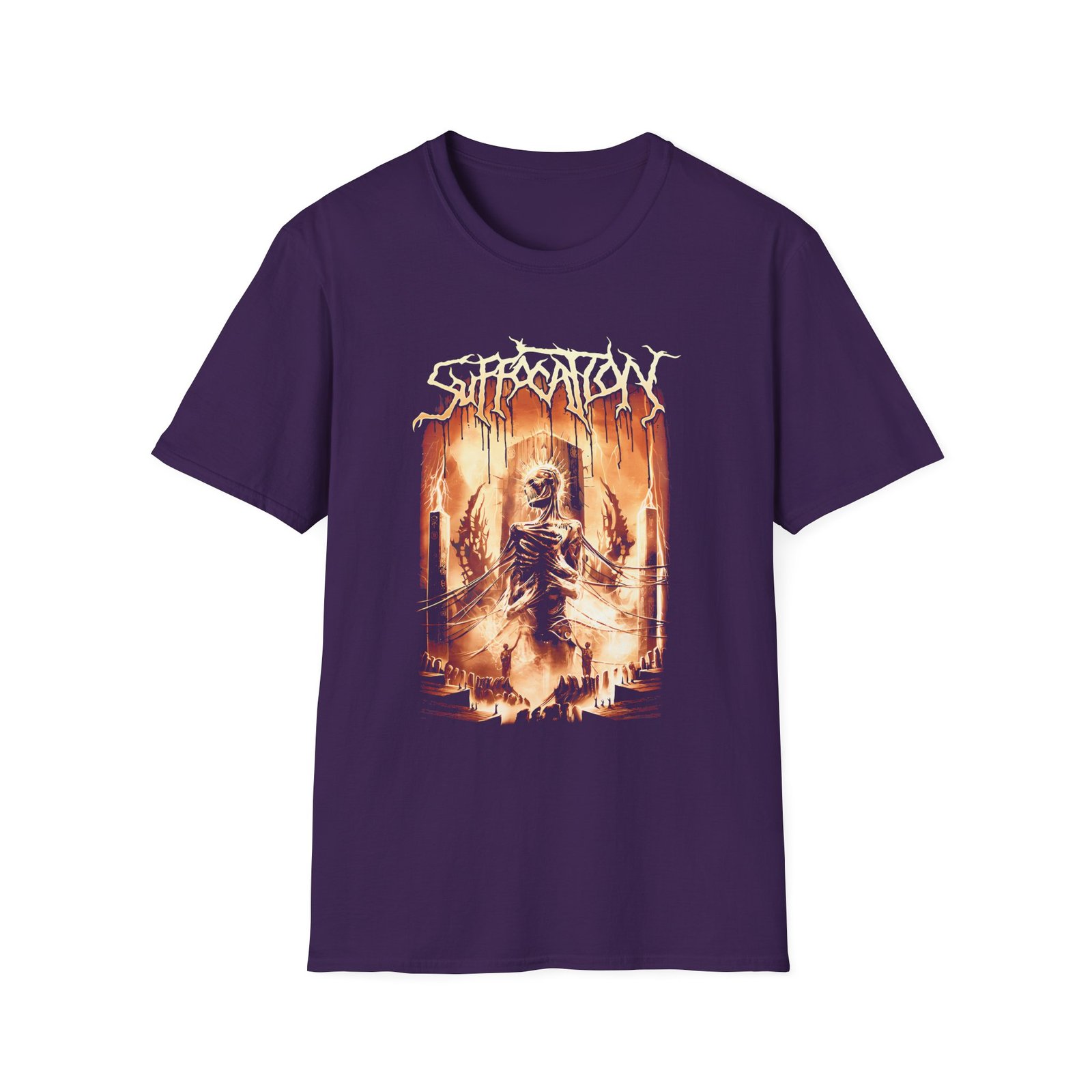 Suffocation Bow Unisex Softstyle T-Shirt