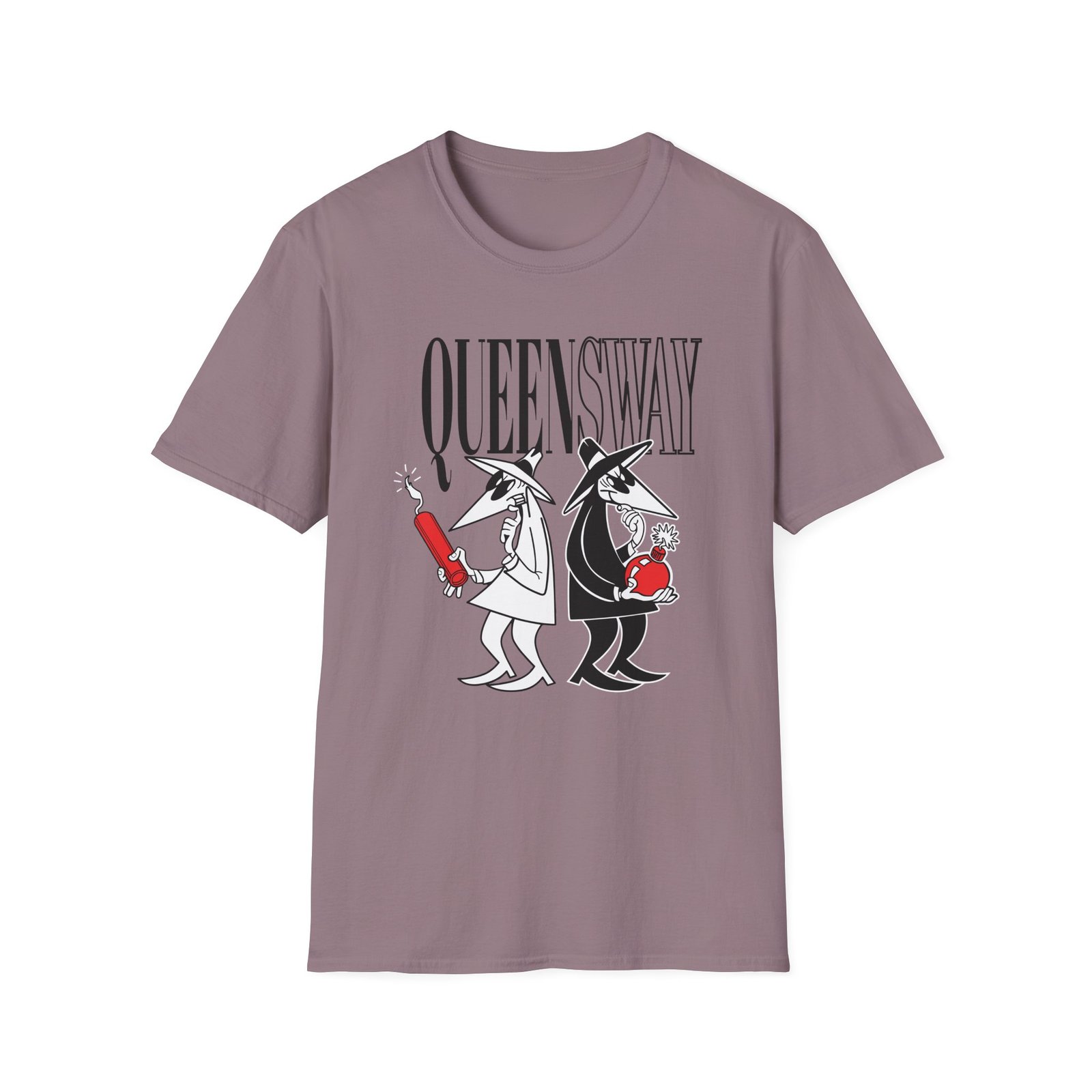 Queensway Spy Vs Spy Unisex Softstyle T-Shirt