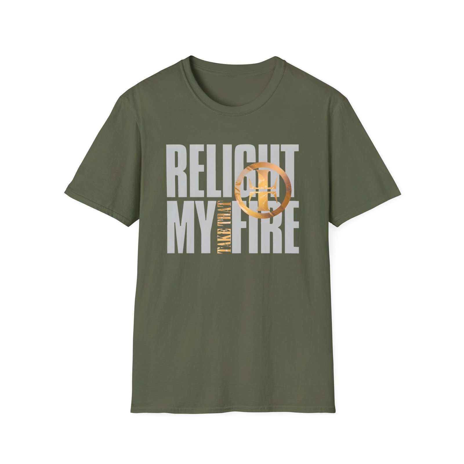 Take That Relight My Fire Anniversary Unisex Softstyle T-Shirt