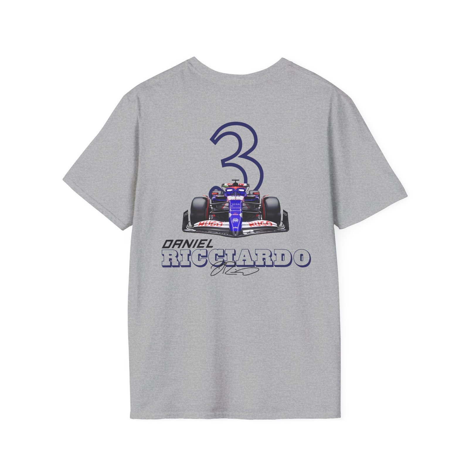 Daniel Ricciardo Dr3 Unisex Softstyle T-Shirt