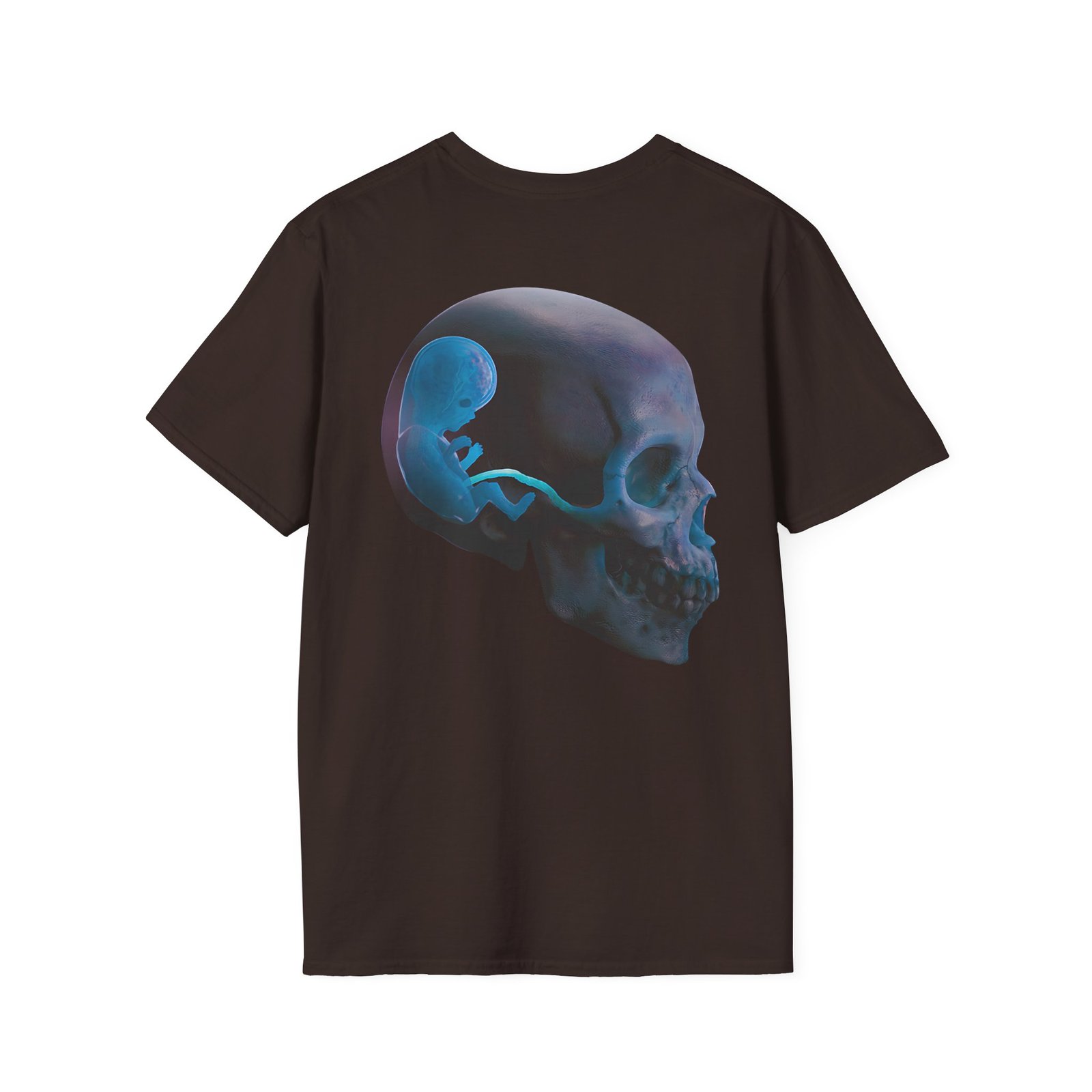 Tool Fetus in Skull Unisex Softstyle T-Shirt