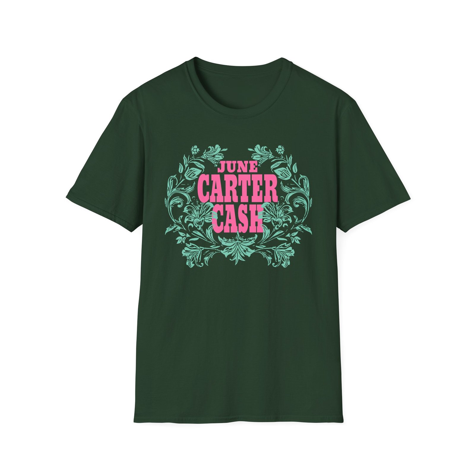 Johnny Cash June Carter Cash Logo Unisex Softstyle T-Shirt