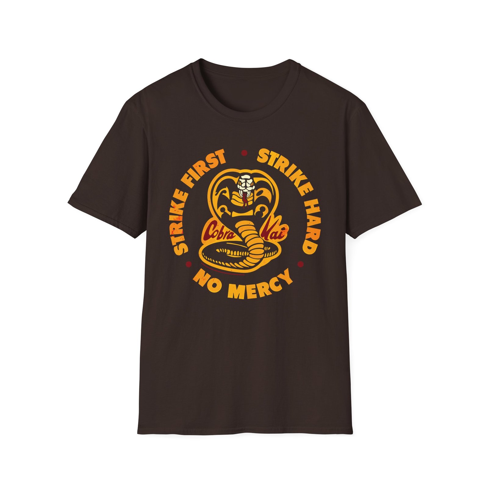 Cobra Kai Distressed Logo Unisex Softstyle T-Shirt