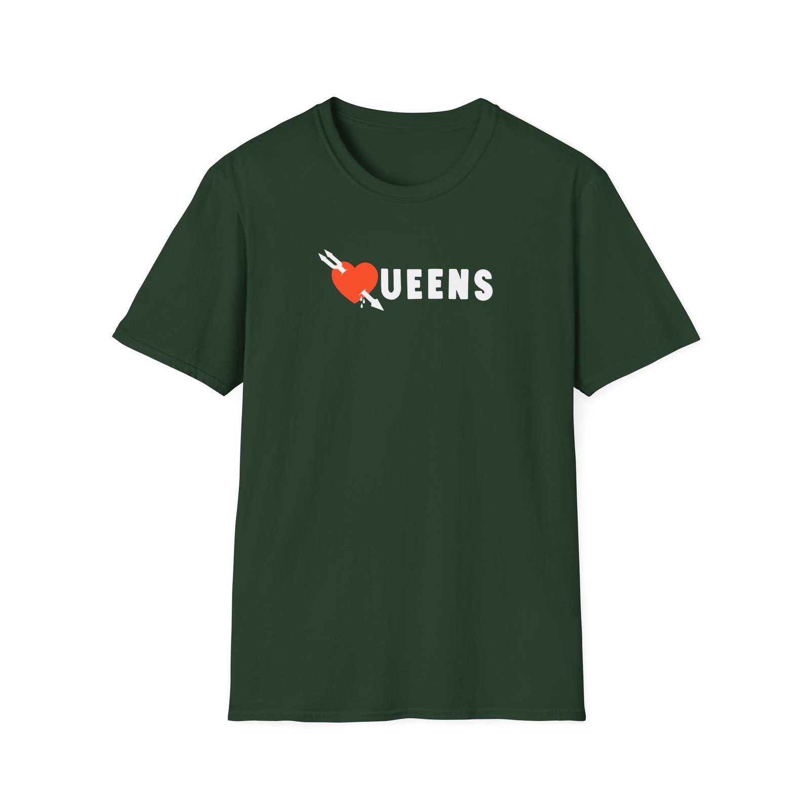 Queens of the Stone Age Heart Unisex Softstyle T-Shirt