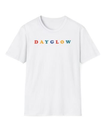Dayglow Rainbow Logo Unisex Softstyle T-Shirt