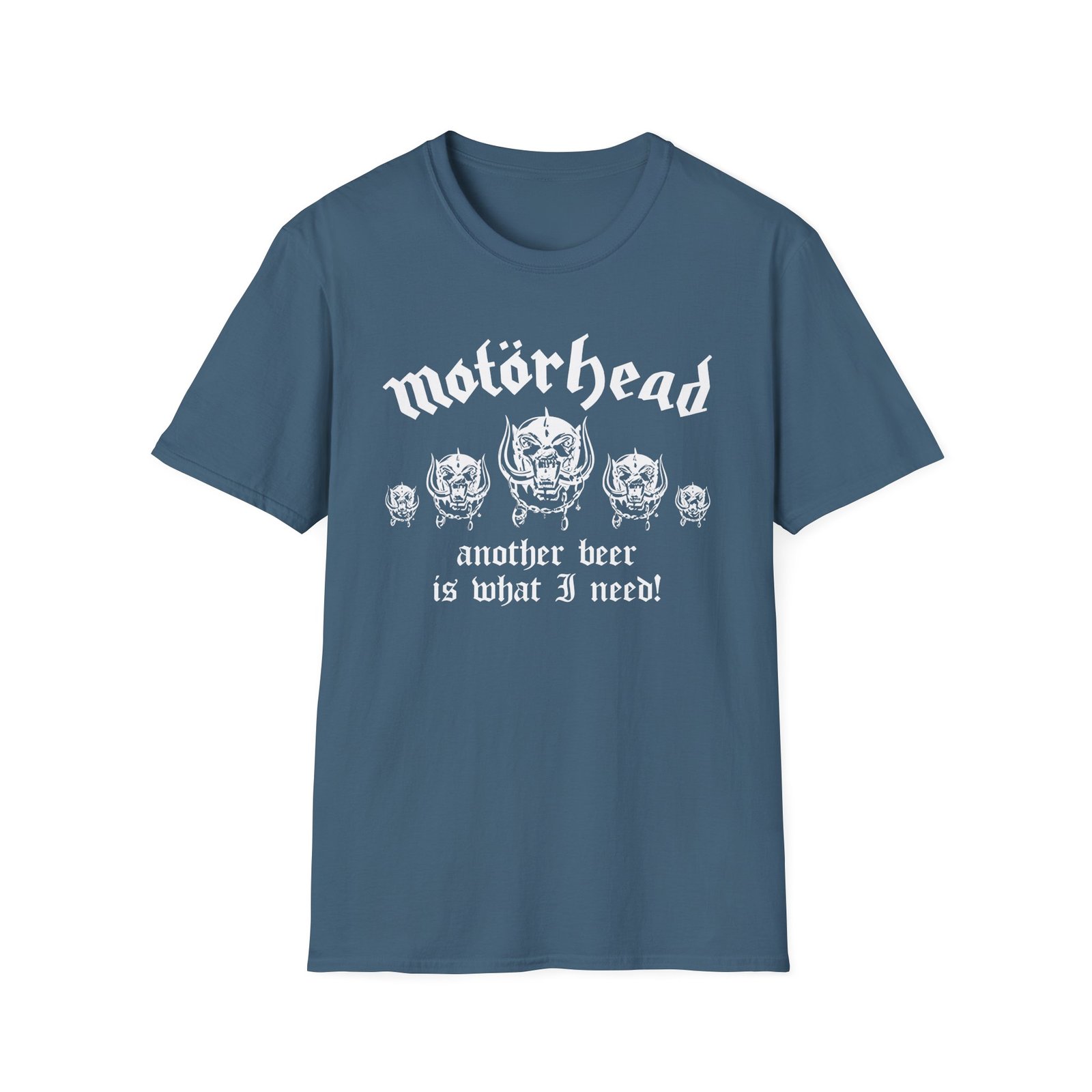 Motorhead Another Beer is What I Need Unisex Softstyle T-Shirt
