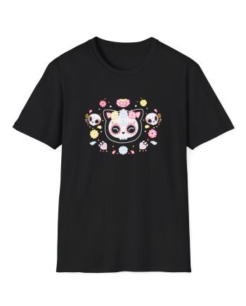 Aphmau Sugar Skull Cat Unisex Softstyle T-Shirt