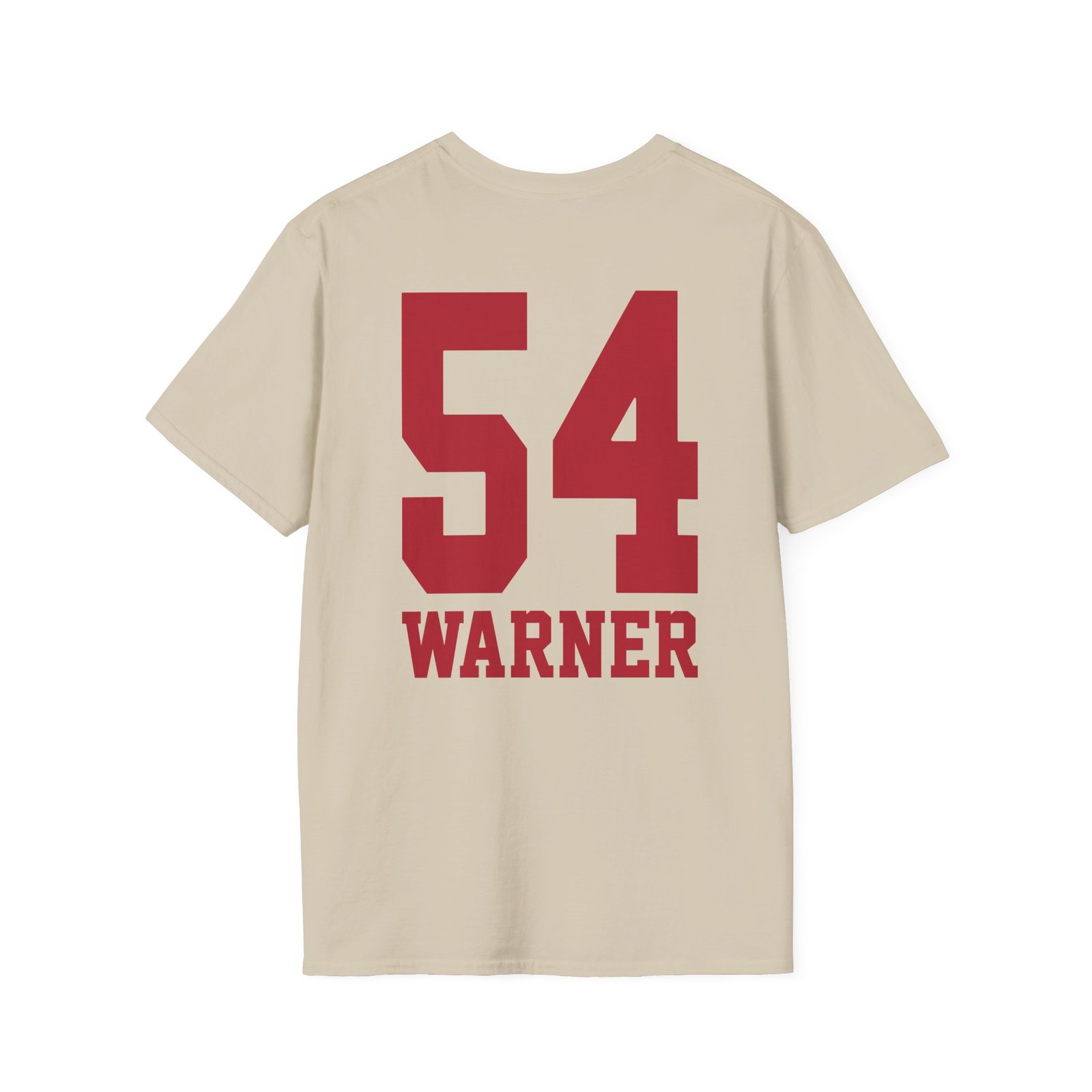 Fred Warner San Francisco 49ers Wordmark Player Name & Number Unisex Softstyle T-Shirt