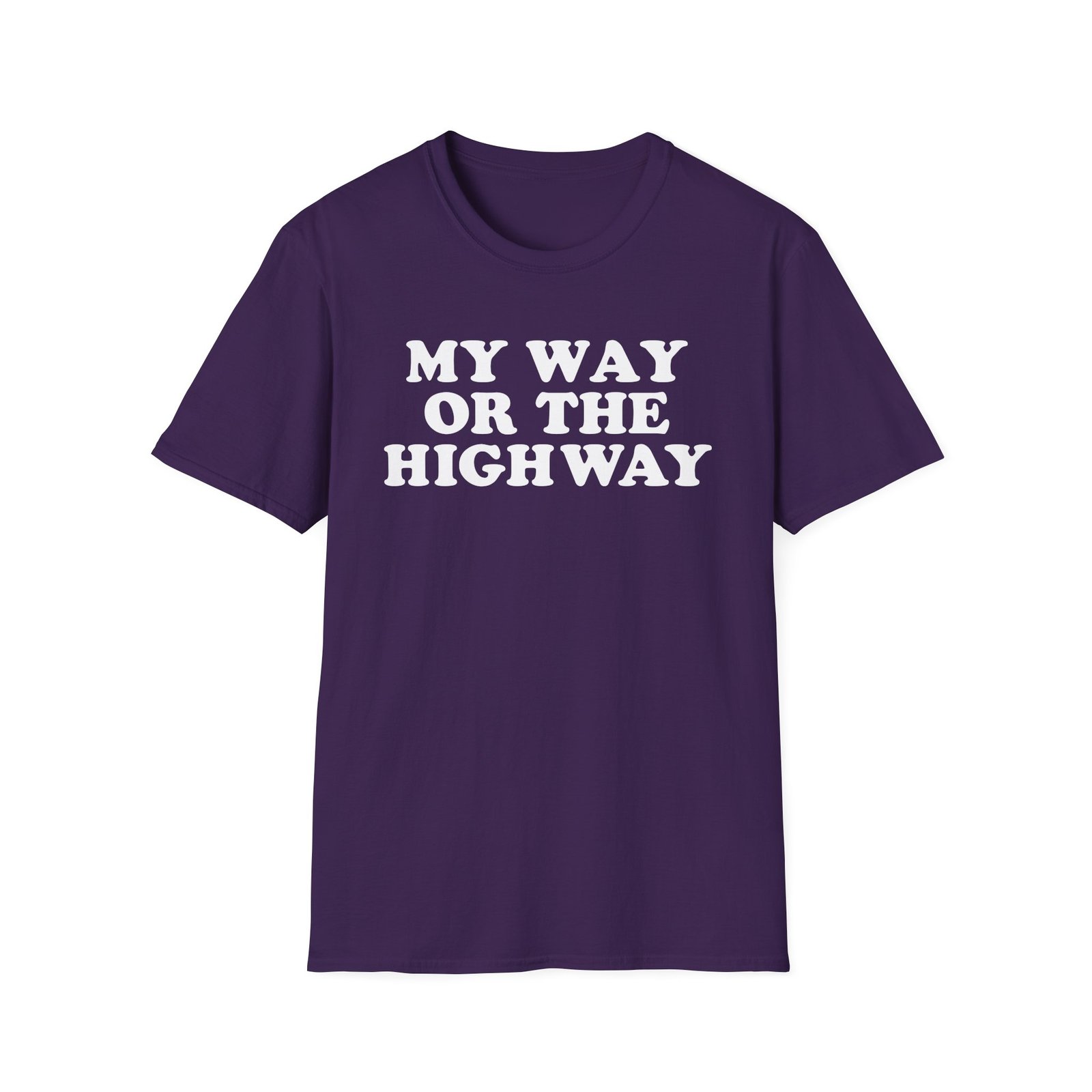 Pretenders My Way or the Highway Unisex Softstyle T-Shirt