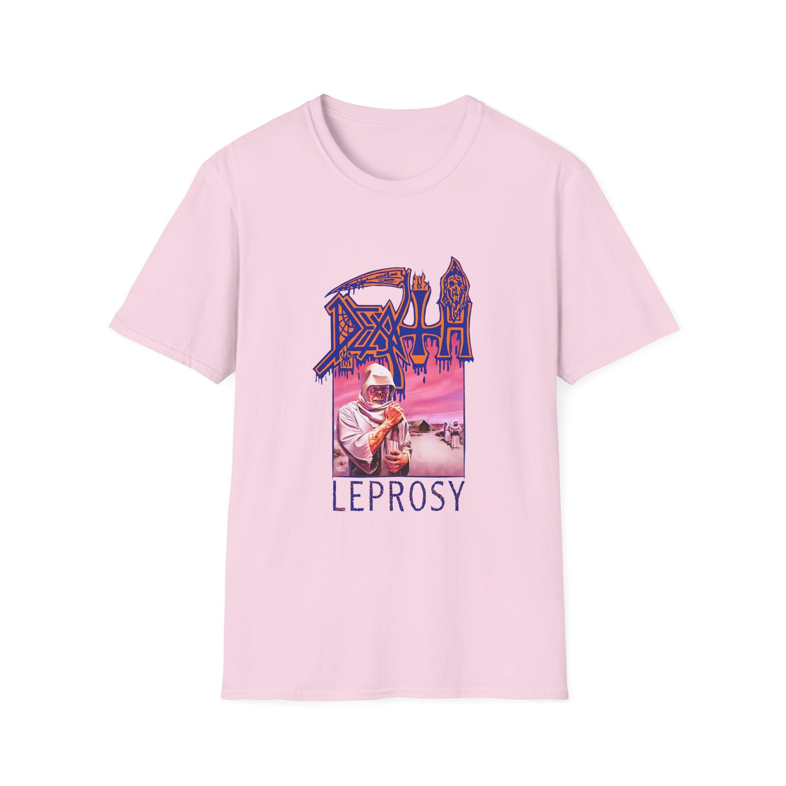 Death Leprosy Unisex Softstyle T-Shirt