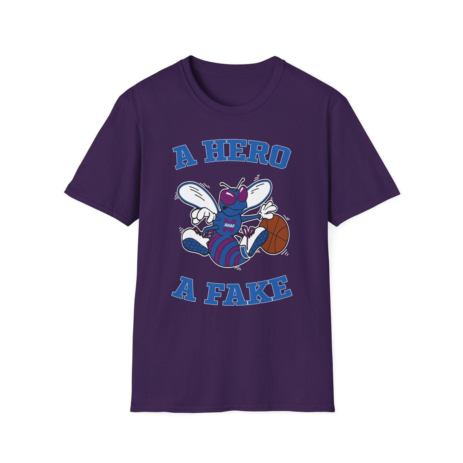 A Hero a Fake Unisex Softstyle T-Shirt