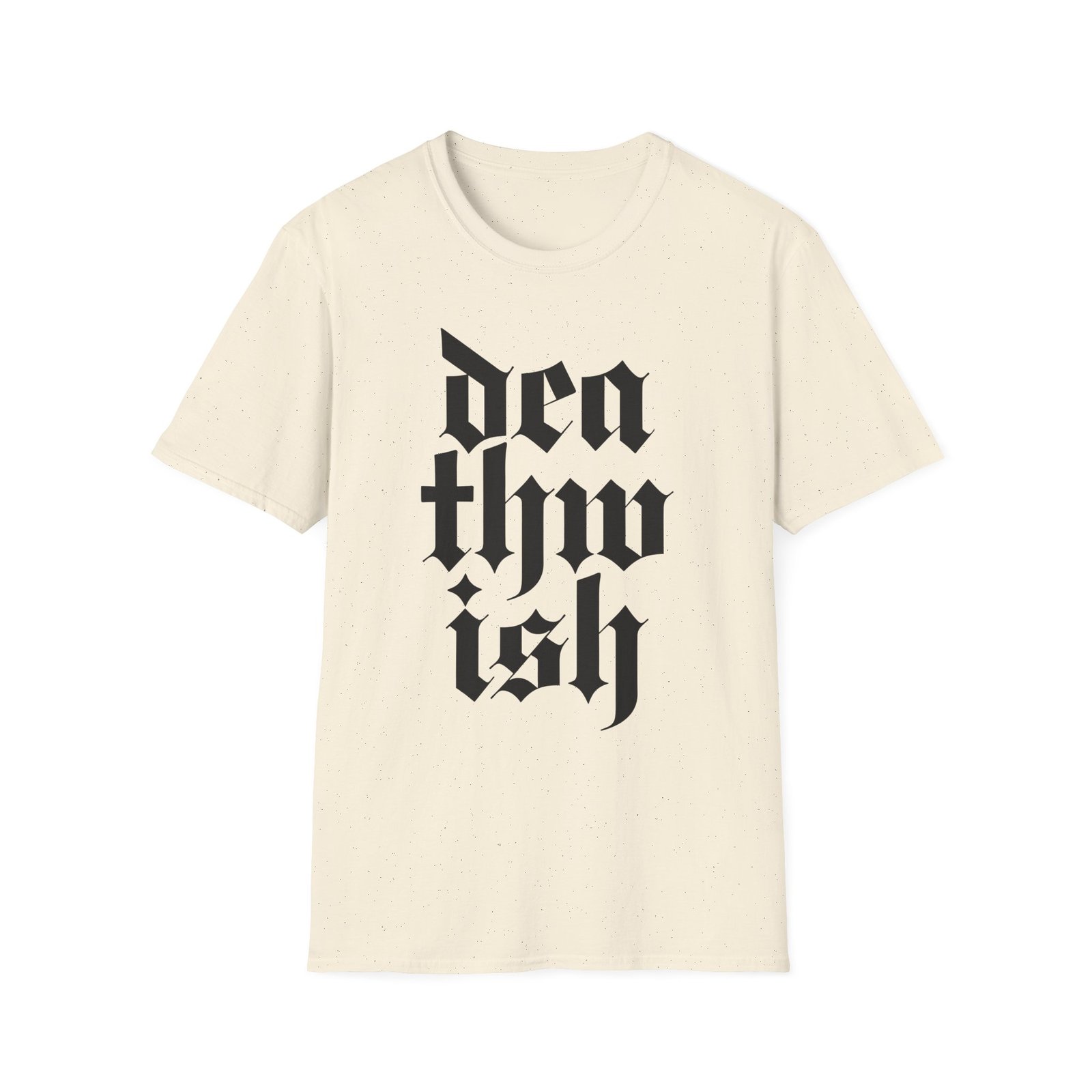 Deathwish Stacked Logo unisex softstyle t-shirt
